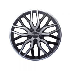 SPARCO TAPA LLANTA ARO 14 NEGRO SPC1416BK