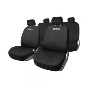 SPARCO CUBRE ASIENTO SPS441BK POLYE NEGRO