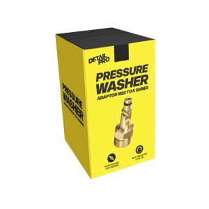 ADAPTADOR HIDROLAVADORA M22 A KARCHER DORADO