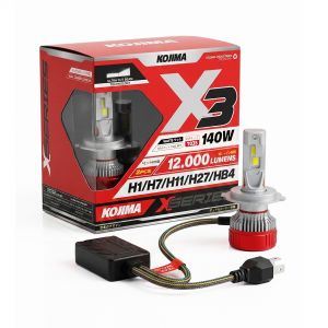 LED X3 H4 NEW