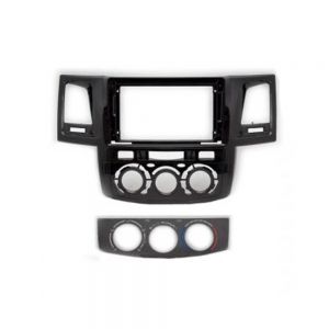 MOLDURA RADIO 22-987 TOYOTA HILUX 2008/2015 9''