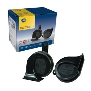 HELLA BOCINA CARACOL NEGRO PAR
