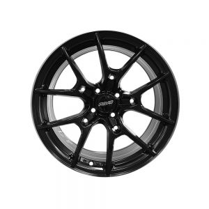LLANTAS RAYS 4X100 17X7.5 MATT BLACK