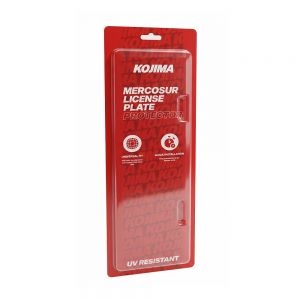 PORTA CHAPA TRANSPARENTE 