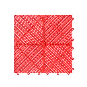 PISO DETAILING 40X40CM ROJO