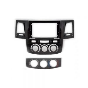 MOLDURA RADIO 22-987 TOYOTA HILUX 2008/2015 9''