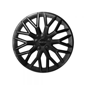 SPARCO TAPA LLANTA ARO 14 NEGRO SPC1416BK