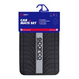 SPARCO ALFOMBRA SPC1913GR NEGRO/GRIZ PVC
